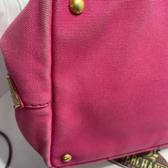 Prada Canapa in Pink, GM size with dust bag and sling. - Picture 13 of 15